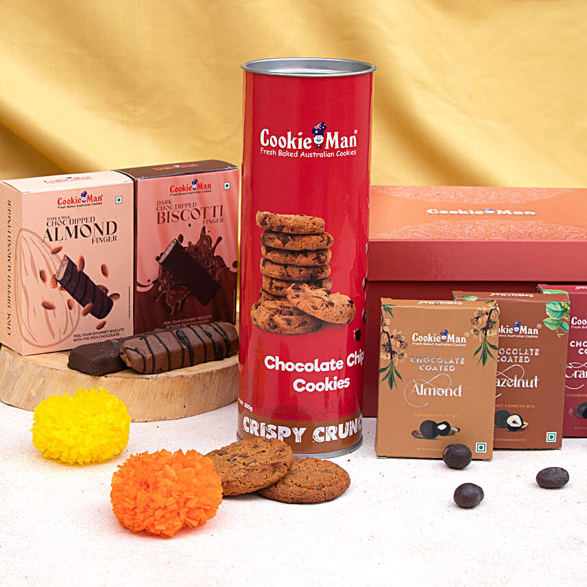 Cookieman Premium Chocolates & Cookies Gift Hamper