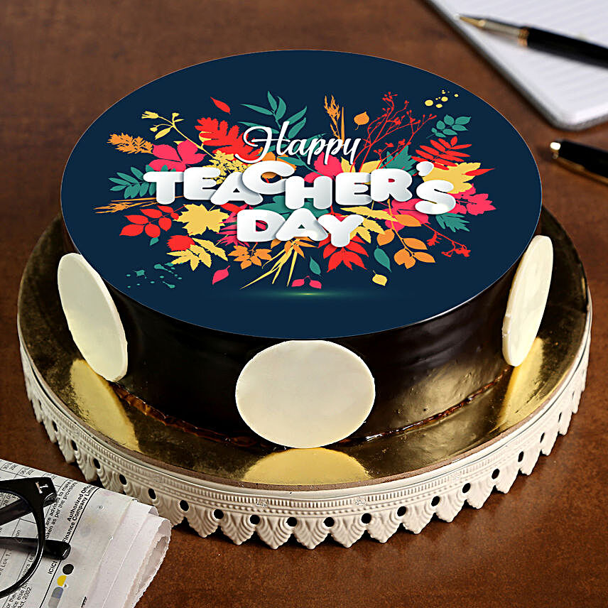 Teachers Sweet Appreciation Chocolate Cake