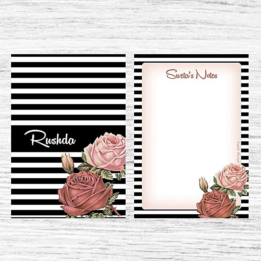 Personalised Name Letter Pad