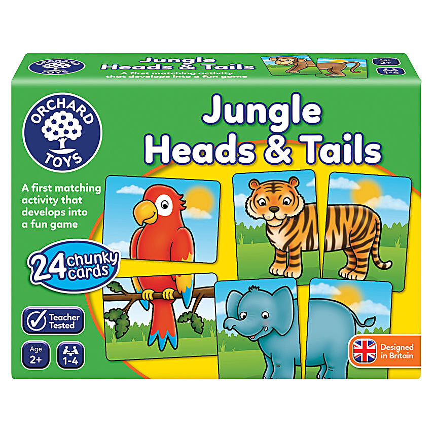 Jungle Memory Card Kids Game