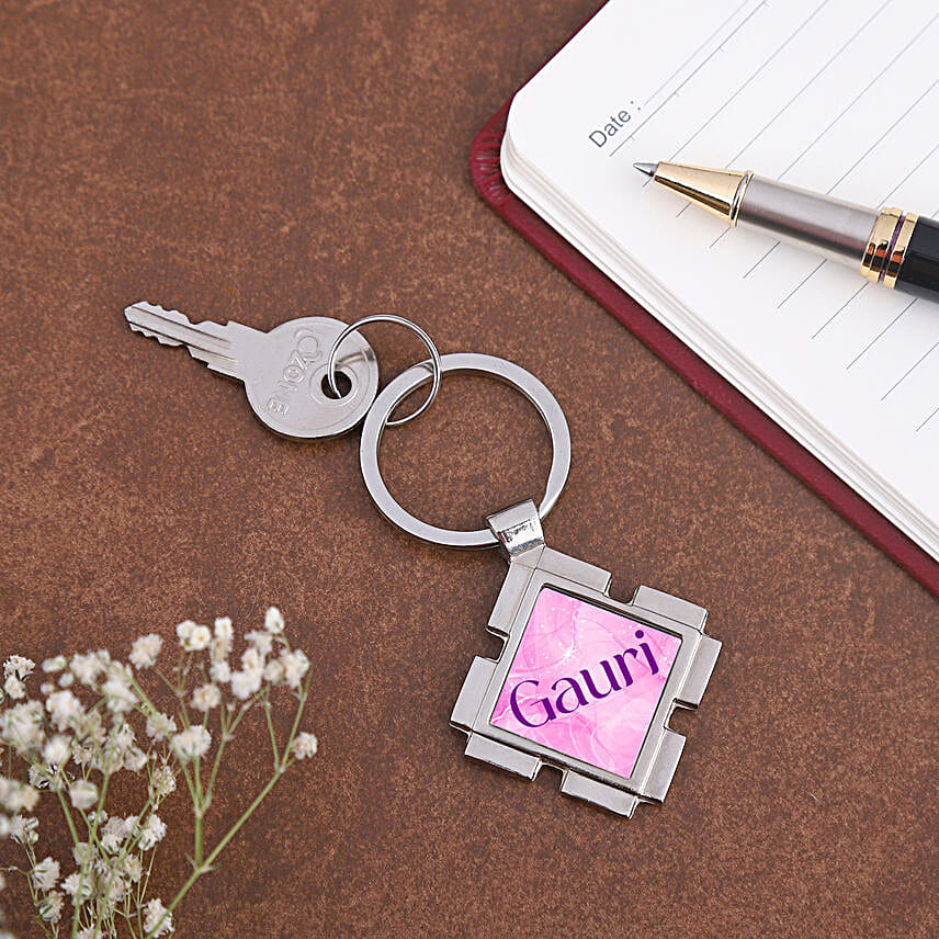 Personalised Name Keyring