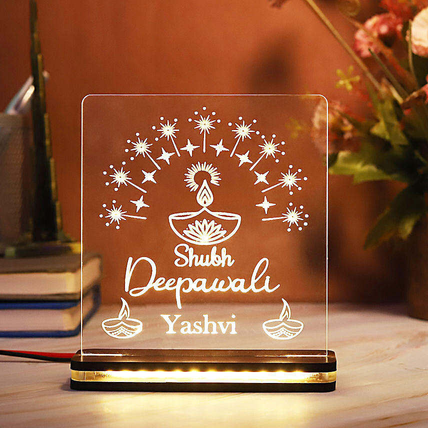 Shubh Deepawali LED Table Top