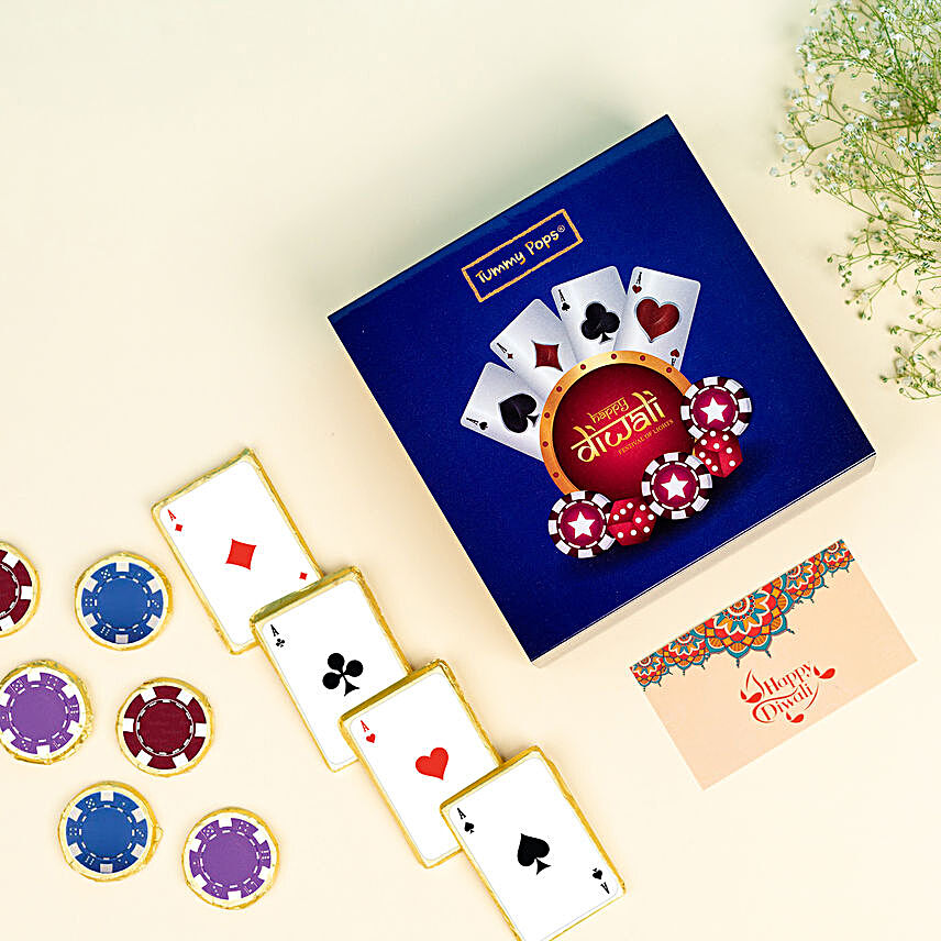 Diwali Poker Chocolate Box