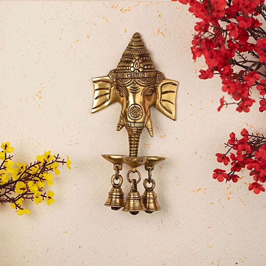 Ganesha Wall Hanging Diya