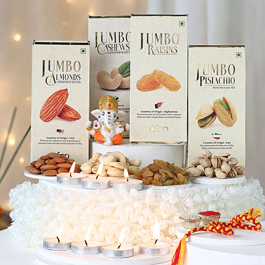 Buy/Send Bhai Dooj Dry Fruits Gift Set Online FNP
