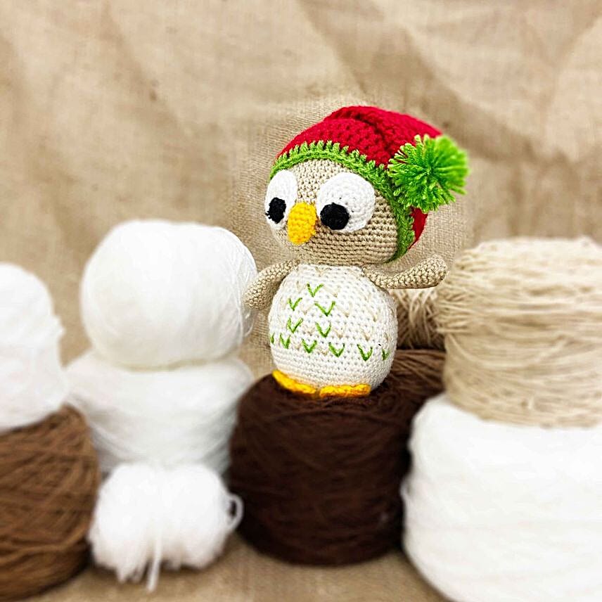 Adorable Handmade Crochet Owl