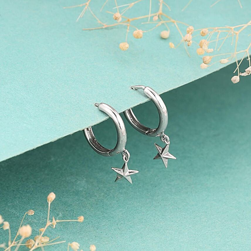 Buy Send Gleaming Stars Hanging Earrings Online FNP