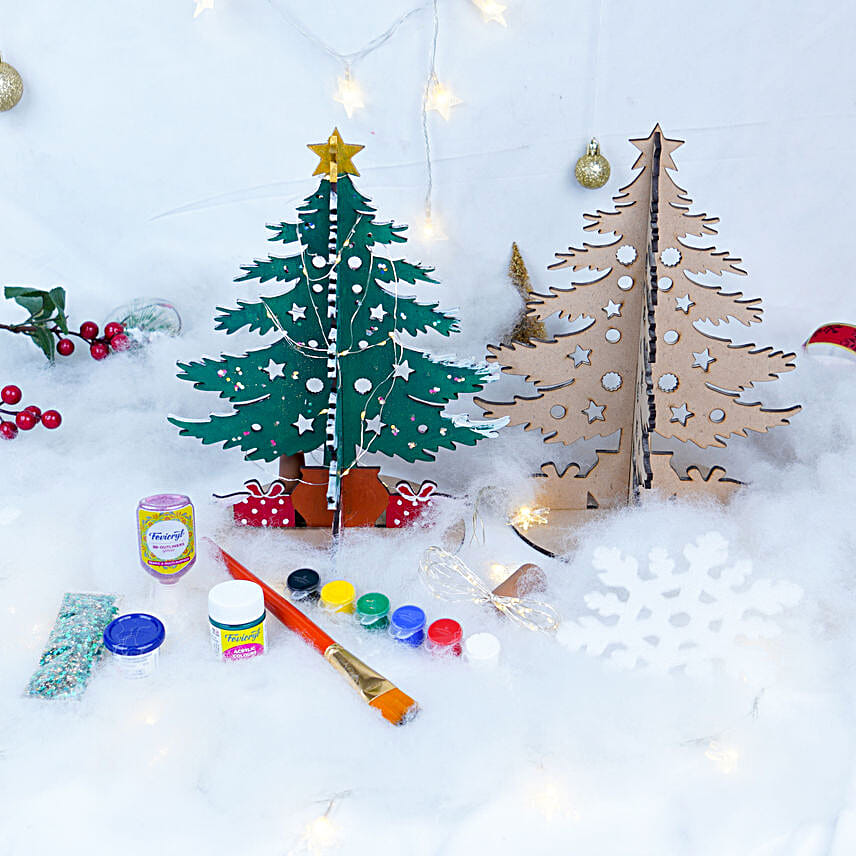 Fun DIY Christmas Tree Gift Kit