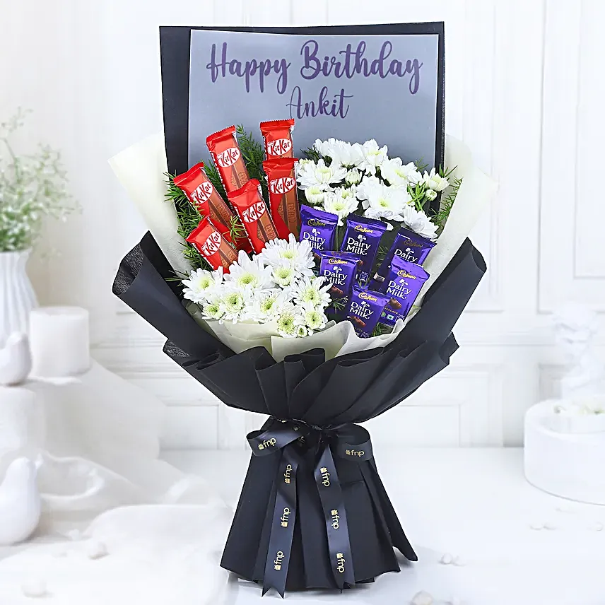 Chocolate Birthday Bouquet