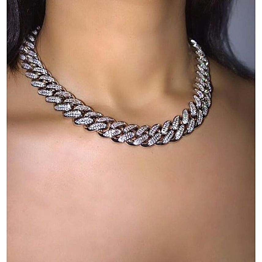 Jazzed Cuban Link Chain Necklace