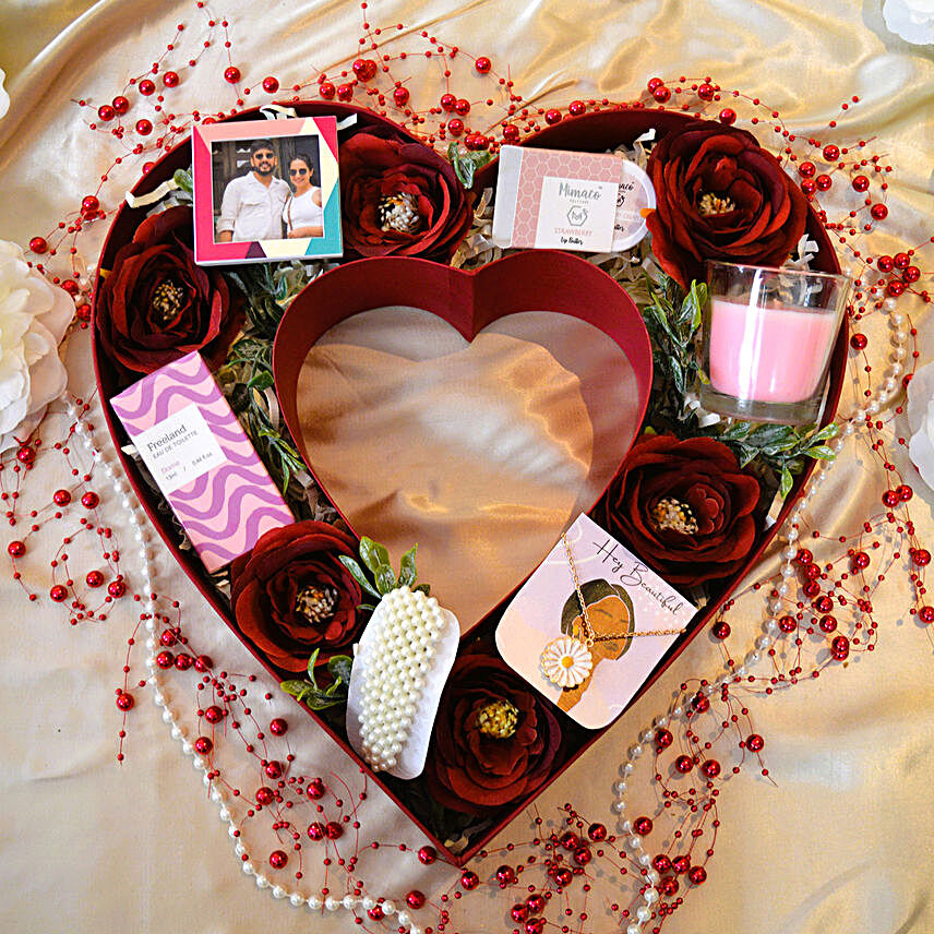 Personalised Hearty Love Gift Box