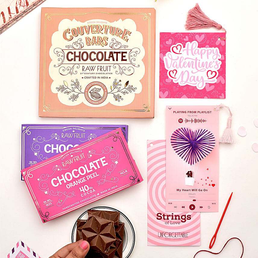 Buy send hearts in harmony valentine s hamper online fnp