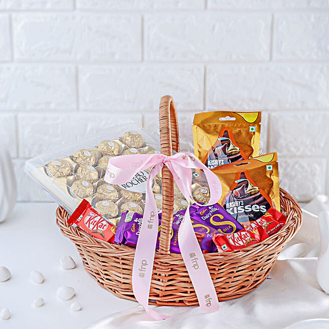 Buy/Send Luxe Cocoa Creations Basket Online- FNP