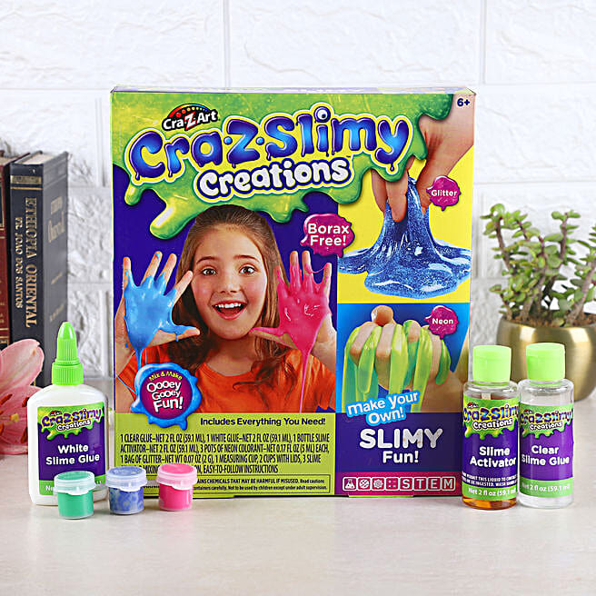 LEXIBOOK, Studio Slimy Sparkling, Pink Purple Blue Orange Green Silver, CRSLIM40 - View #4