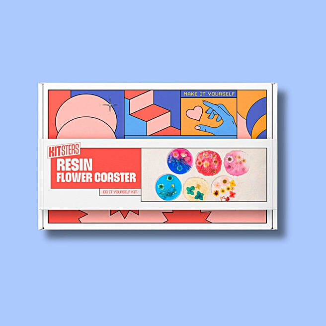 Buy/Send DIY Resin Coaster Making Kit Online FNP