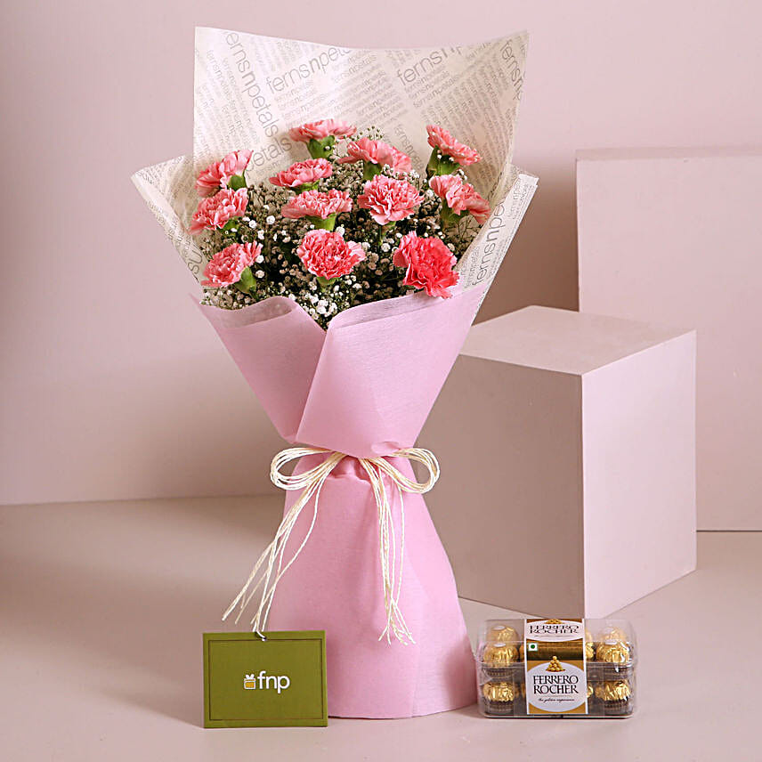 Delightful Carnations Box