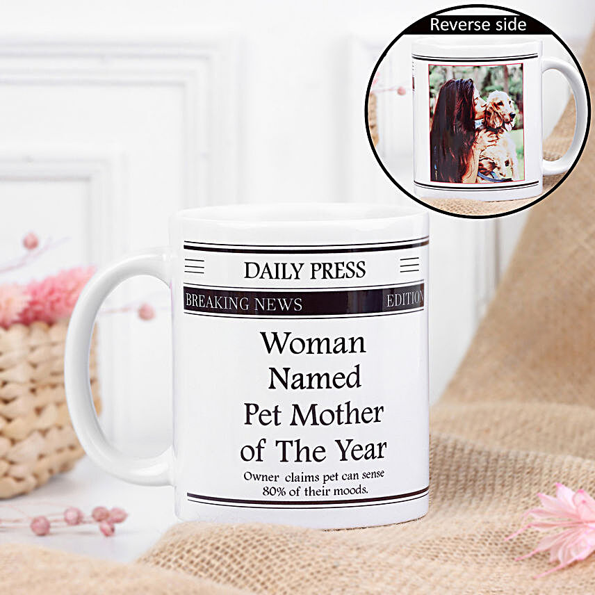 Personalised Pet Of The Year Mug