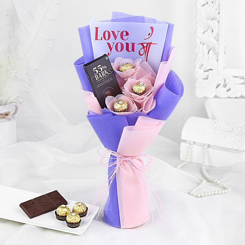 Token of Love Chocolate Bouquet for Mom