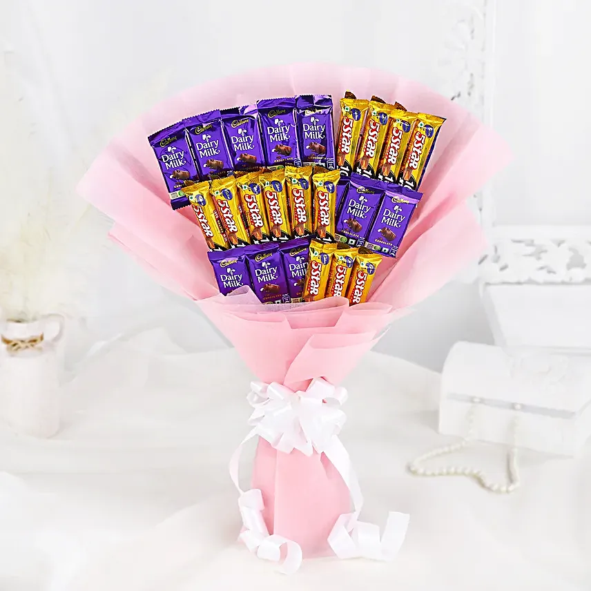 Cadbury chocolate bouquet hotsell