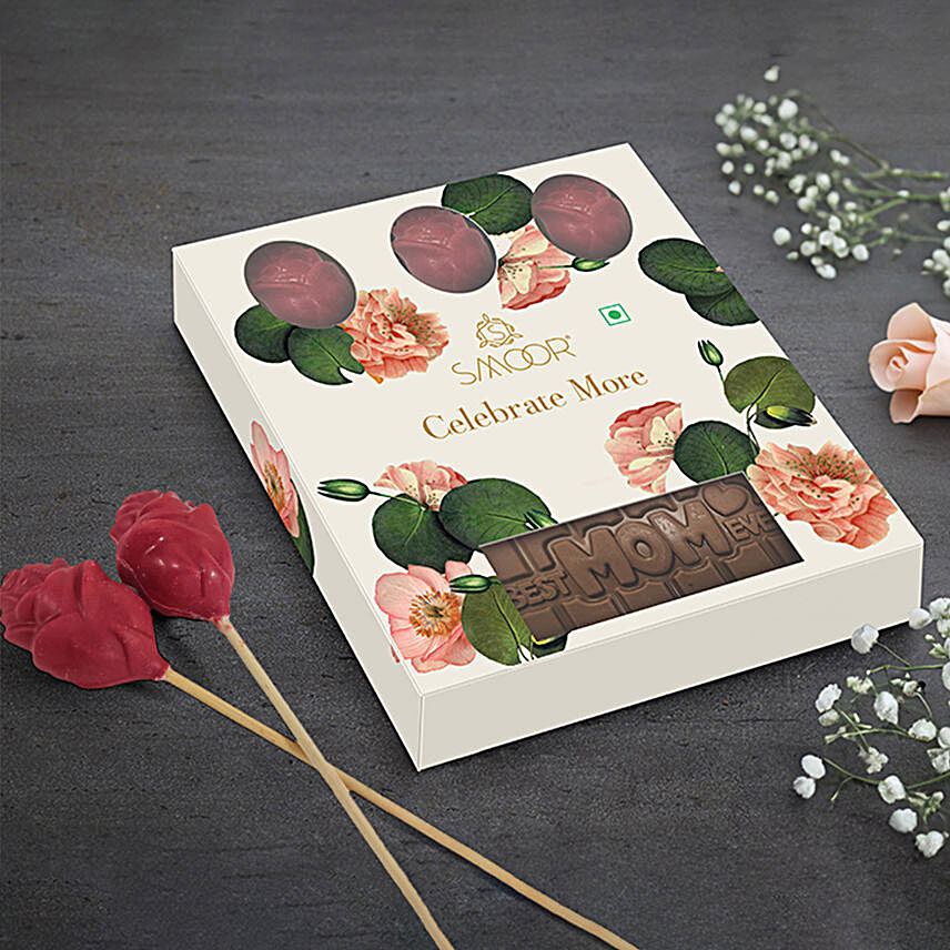 Choco Roses Celebration Box For Mom