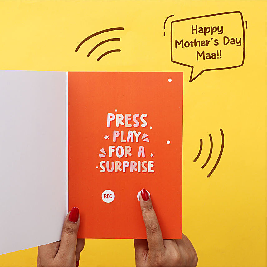 Audio Surprise Card For Mom