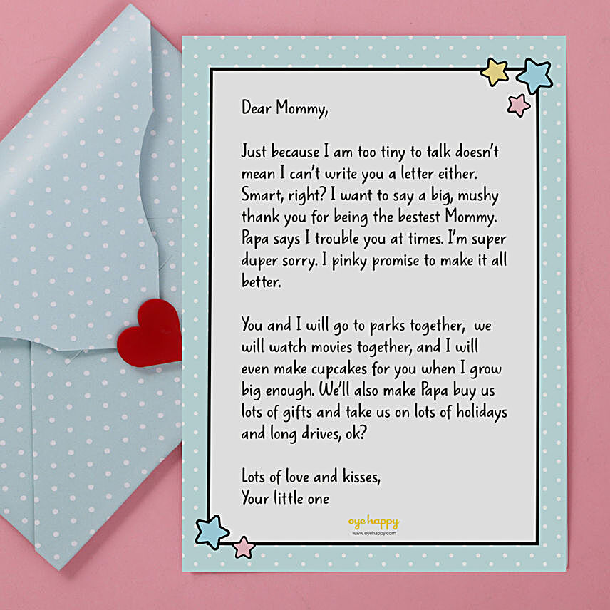 Letter for New Moms