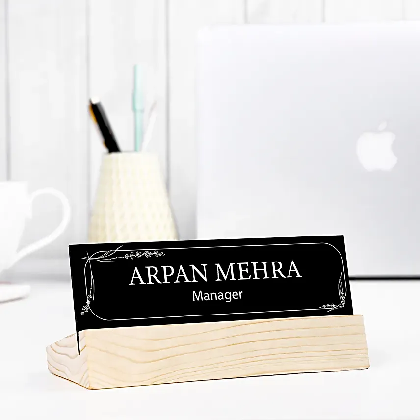 Personalised Table Name Plate