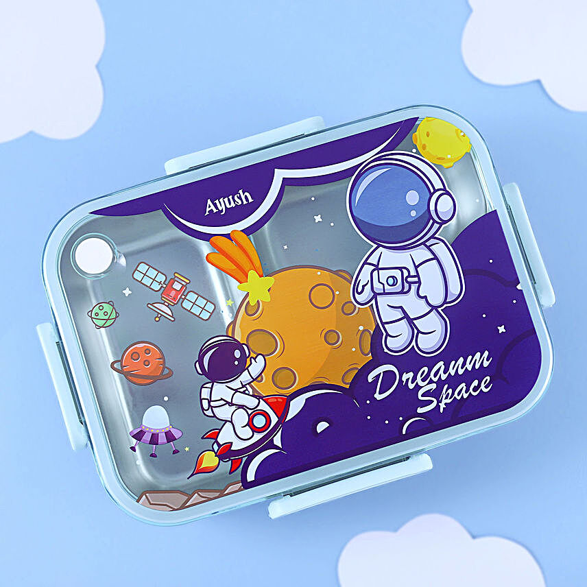 Personalised Astronaut Theme Lunch Box