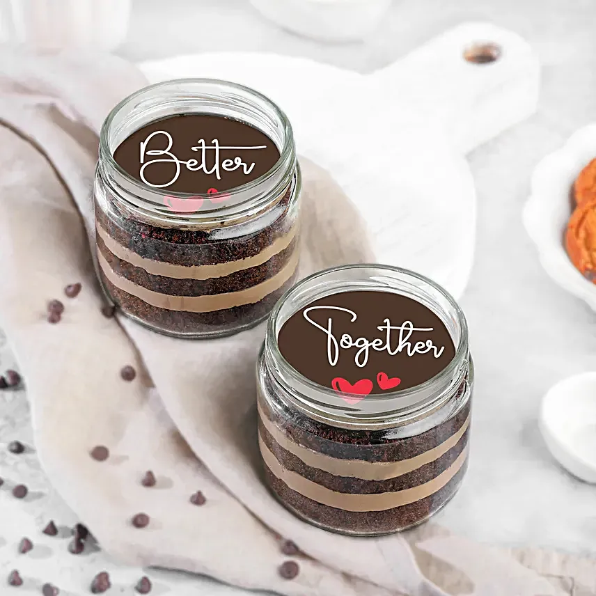 Lovers Chocolatey Jar Cake
