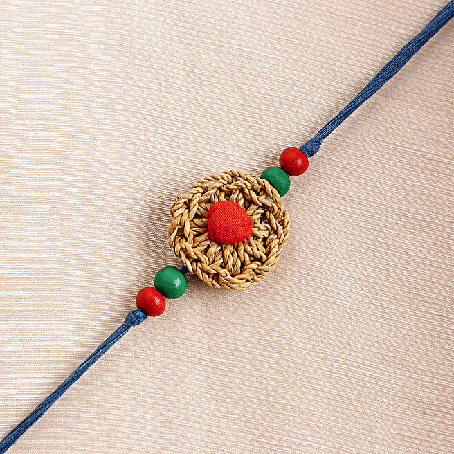 Buy/Send Banana Fibre Eco-Friendly Rakhi Online- FNP