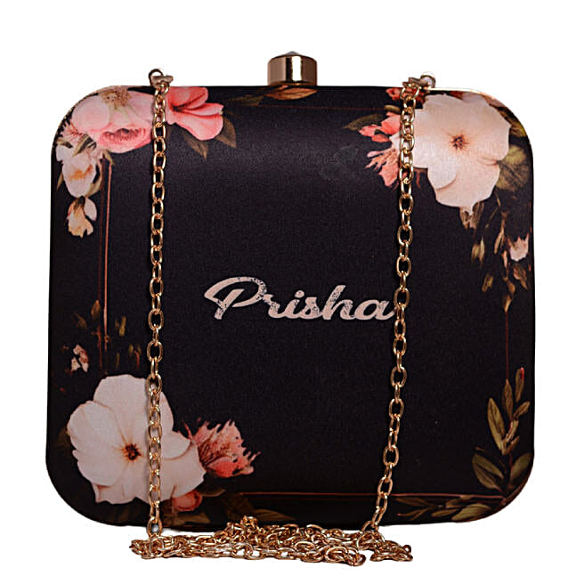 Buy/Send Personalised Caricature Suitcase Style Clutch Bag Online- FNP