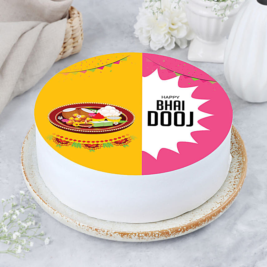 Bhai Dooj Pineapple Cake- 2 Kg