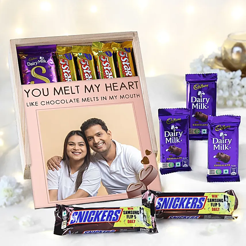 Eternal Love Personalised Chocolate Box