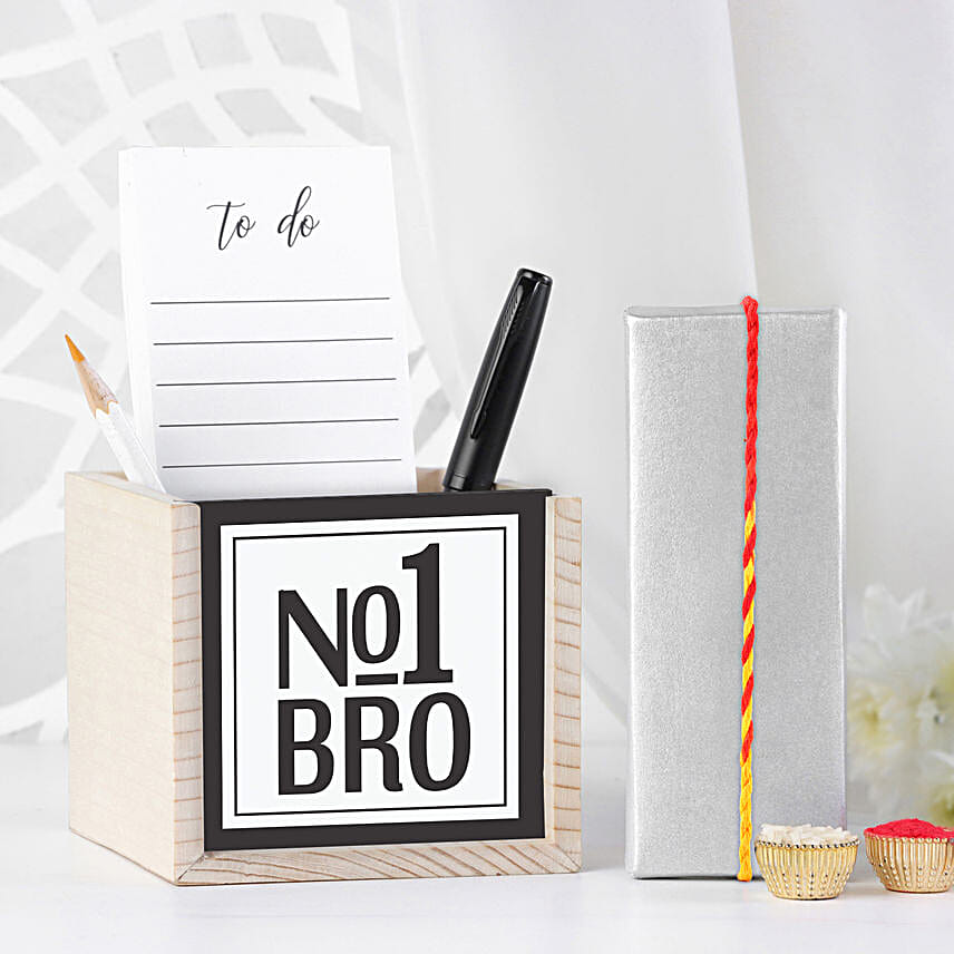 Personalised Workspace Essentials For Bhai