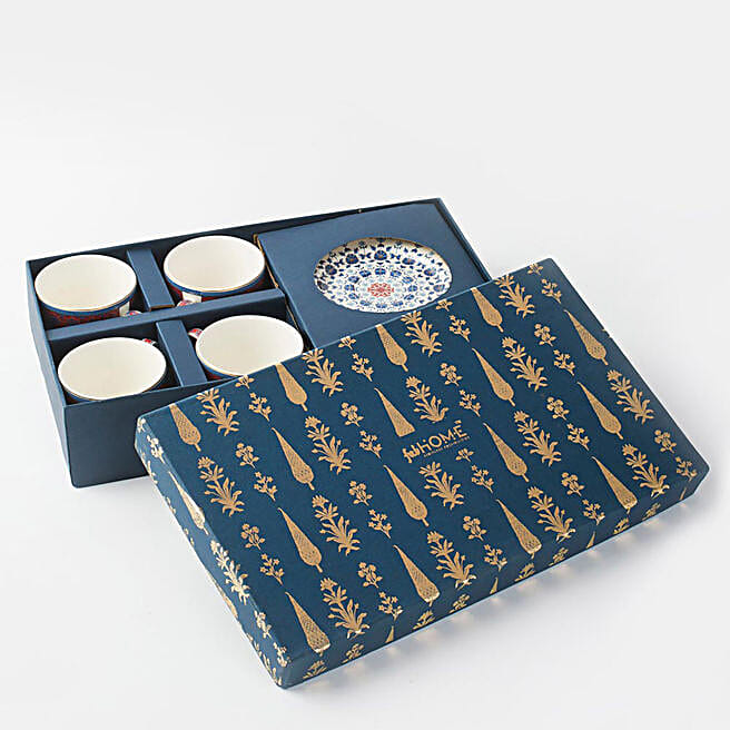 Buy/Send Fabindia Cup & Saucer Gift Set Online- FNP