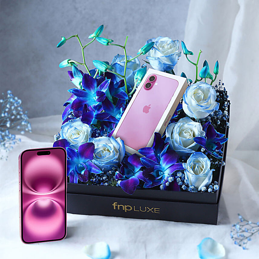 iPhone 16 Plus Luxe Floral Reverie