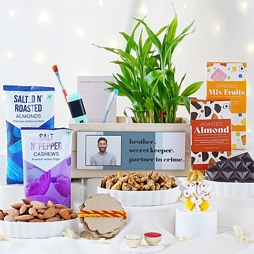 Thoughtful Treasures Hamper For Bhai