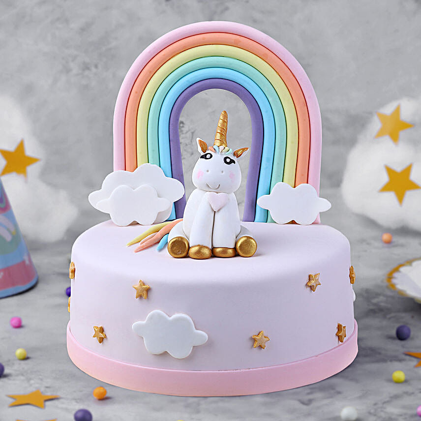 Whimsical Unicorn Chocolate Dream Cake 3Kg