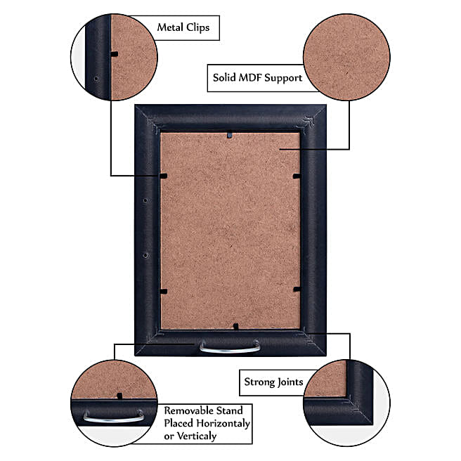 Poster Frame Size 17 By 12 Inch Frame Buy/Send Golden Border