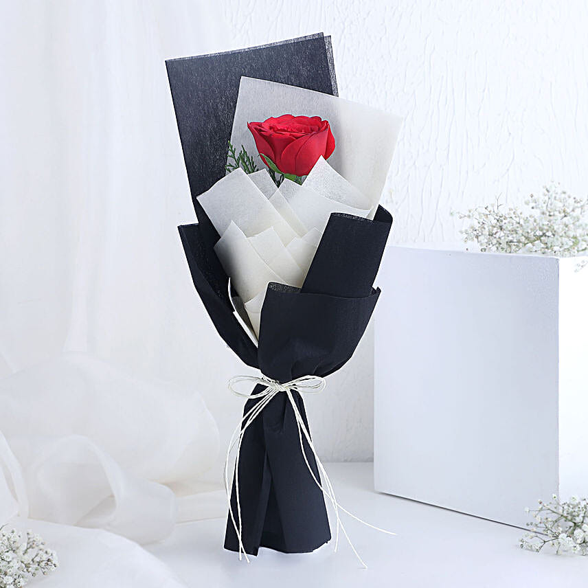 FnP 1 Joyful Red Rose Bouquet MKTP