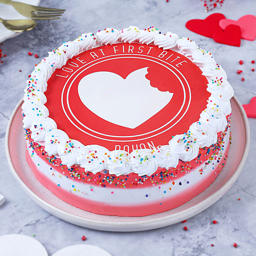 Love At First Bite Eggless Chocolate Cake 1Kg
