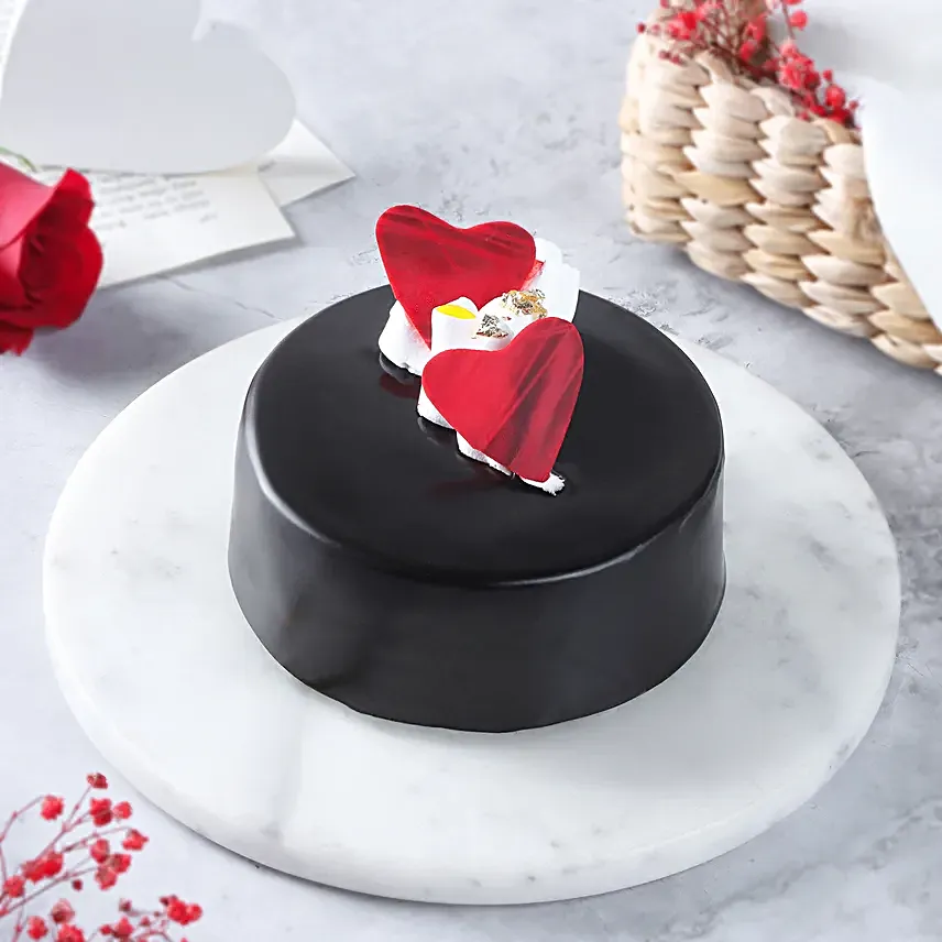 Romantic Truffle Bento Cake