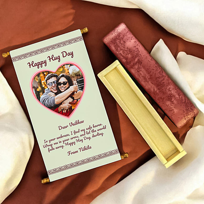 Hug Day Scroll