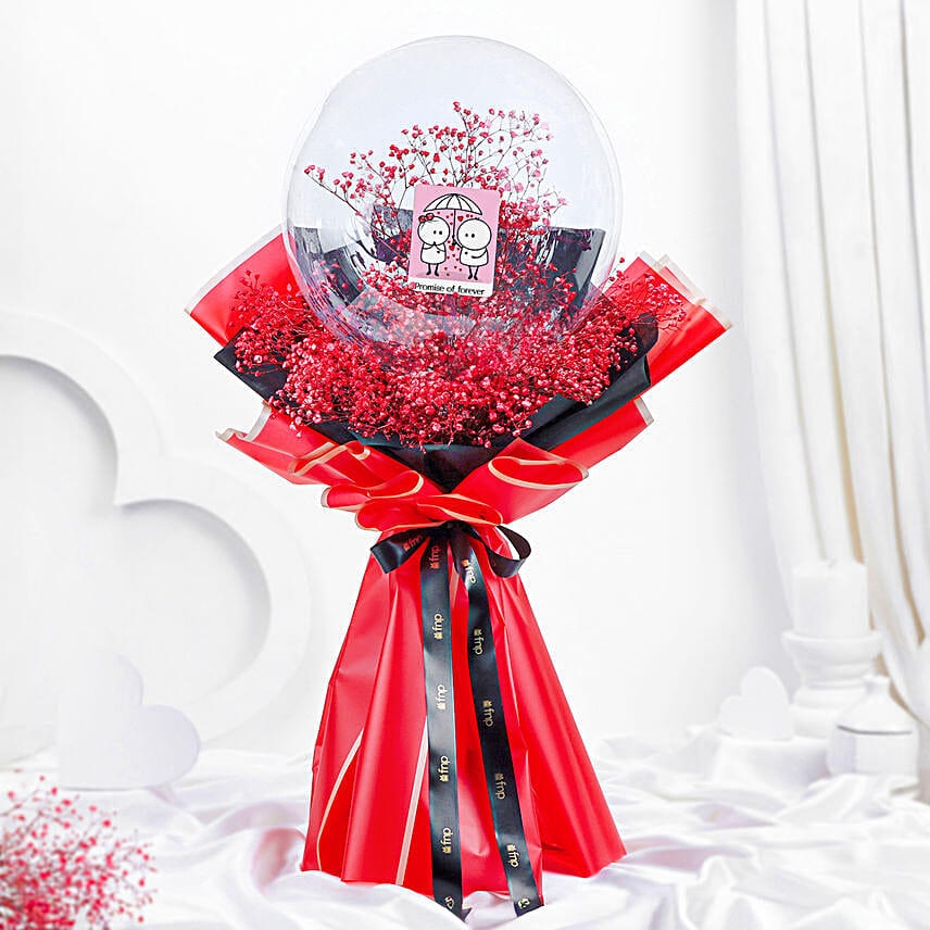Whispering Hearts Balloon Arrangement
