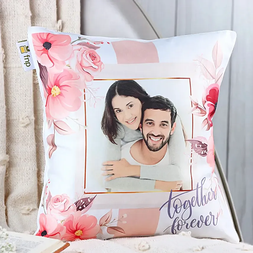 Personalised Love Affair LED Cushion Hand Delivery