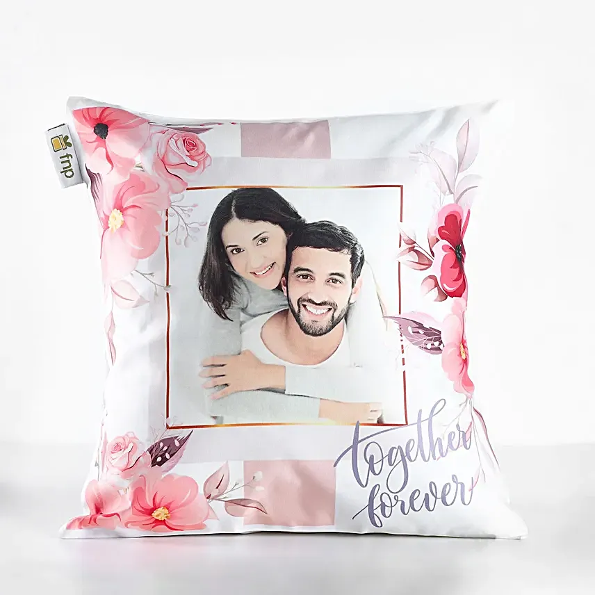 Personalised Love Affair LED Cushion Hand Delivery