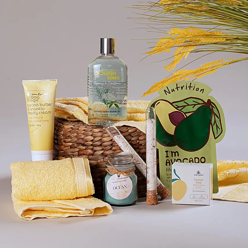 Spa Day Special Womens Day Gift Basket