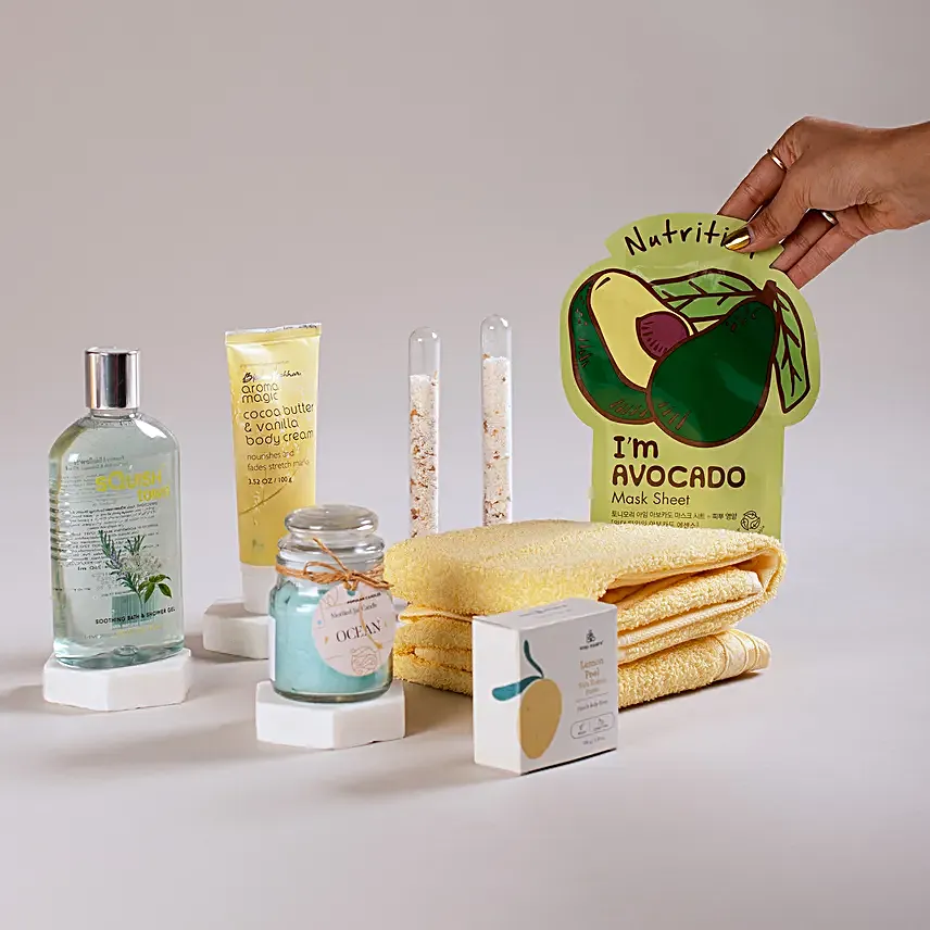 Spa Day Special Womens Day Gift Basket