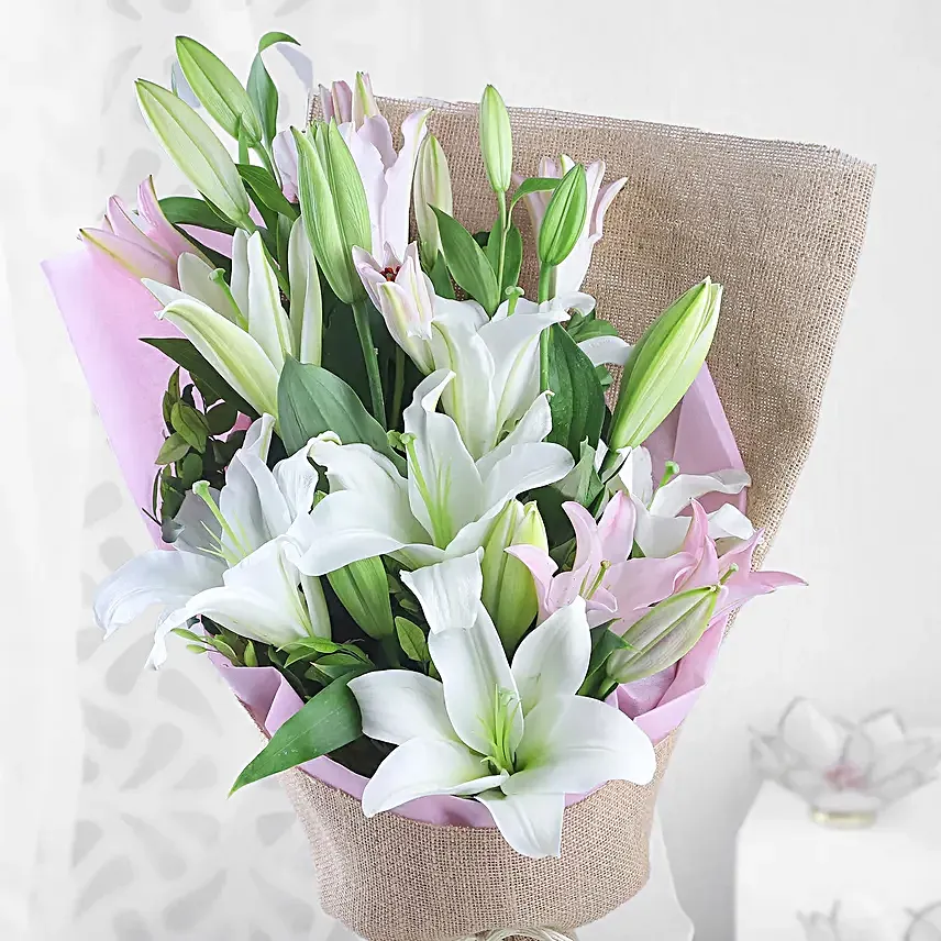 Buy Online Lilies Bunch