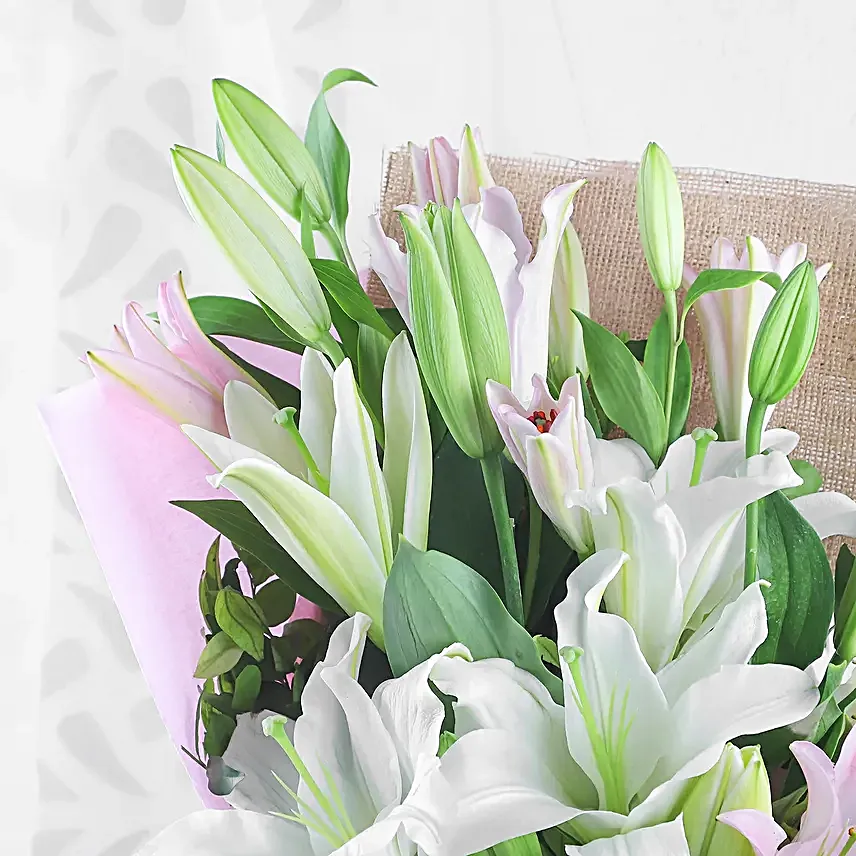 Buy Online Lilies Bunch
